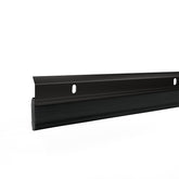 Frost King A82/36BK Door Sweep, 36 in L, 2-3/8 in W, Vinyl Flange, Aluminum Insert